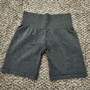 NVGTN Women's Gray High-Waisted Shorts